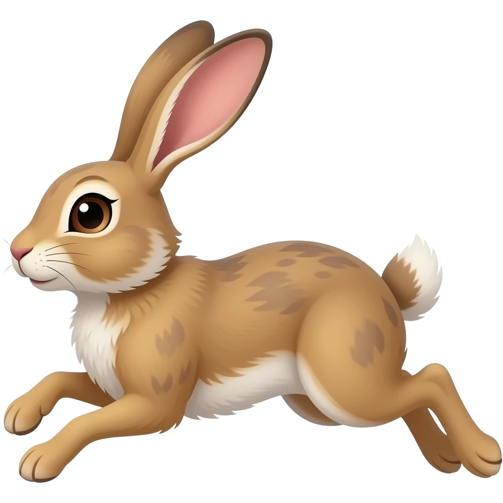 Hare Running emoji