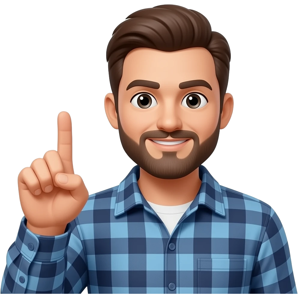 man gesturing emoji
