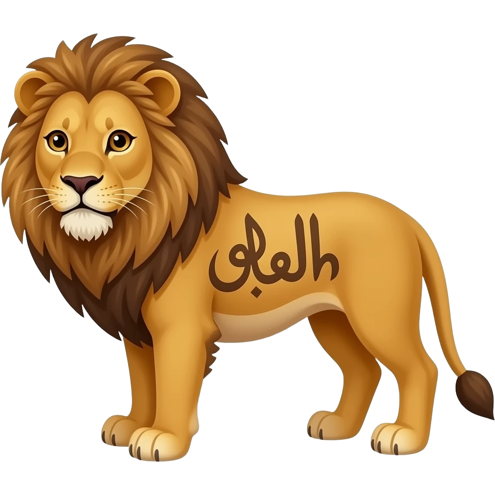 به جای الله وسط شیر و خورشید بزار emoji