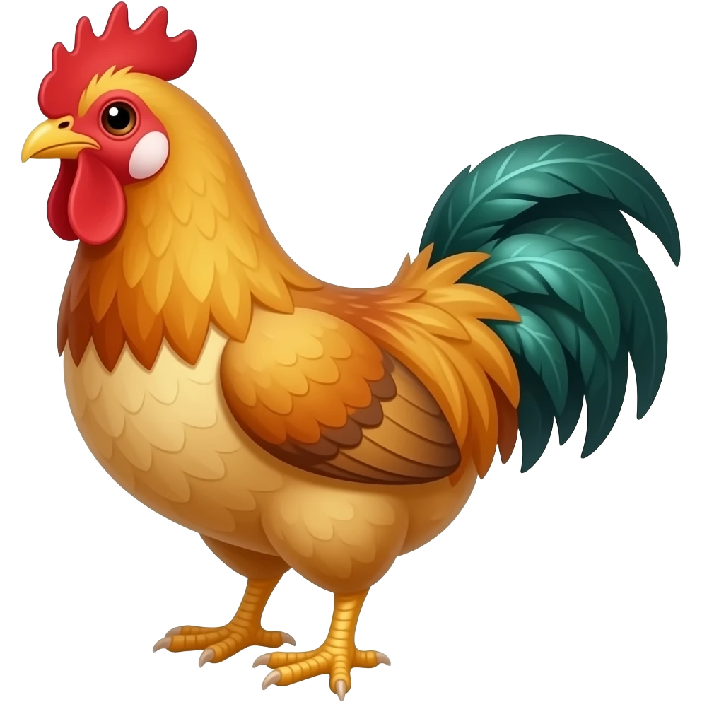 Hen emoji