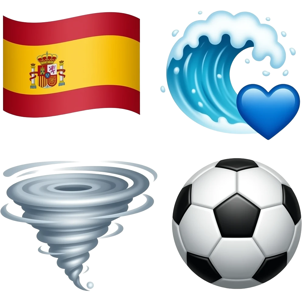 🇪🇸💙🌊🌀⚽ emoji