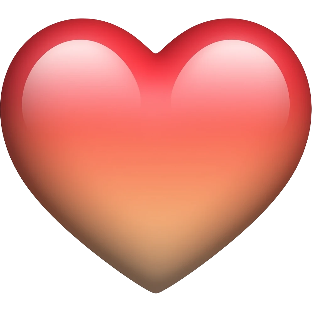 gradient heart emoji