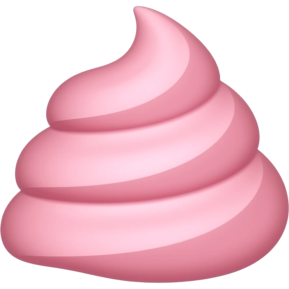 بستنی صورتی emoji