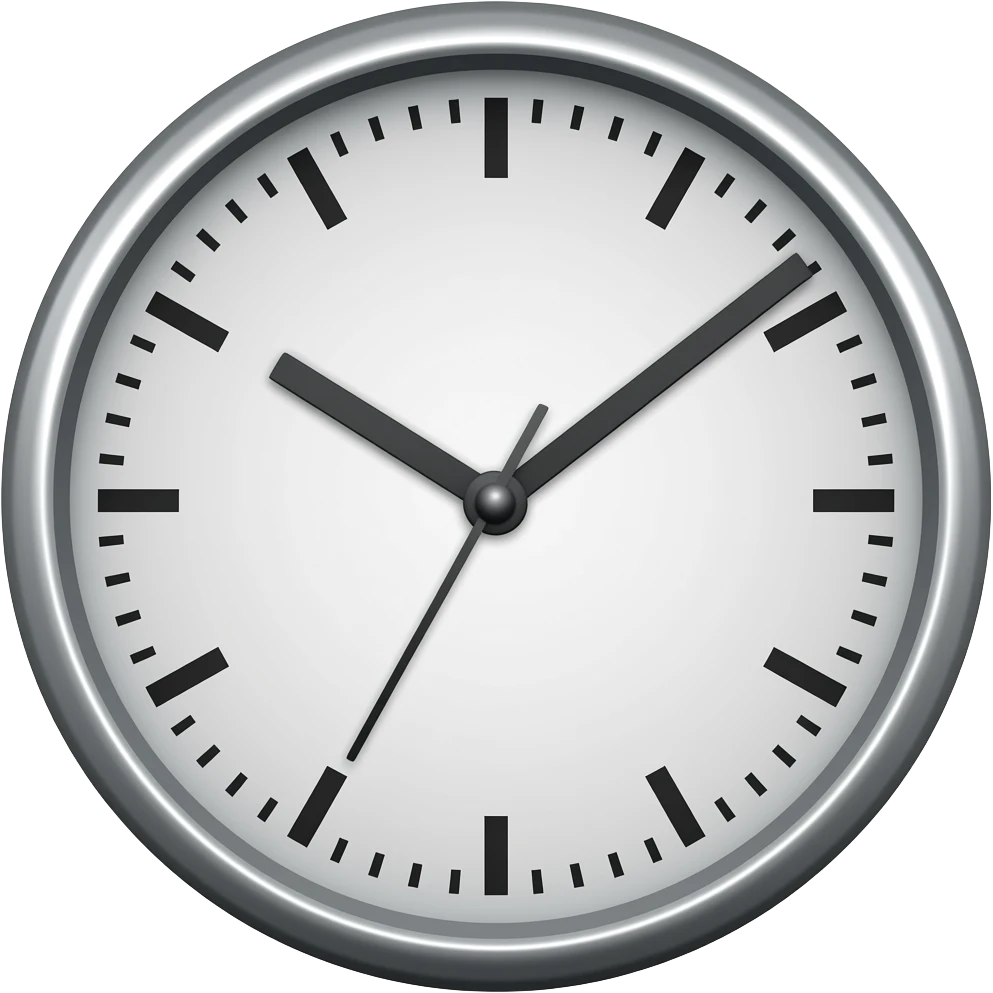 reloj emoji