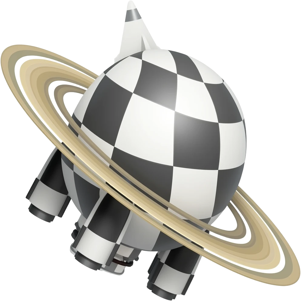 Vete-1 A tall rocket Like Saturn v in 1978 emoji