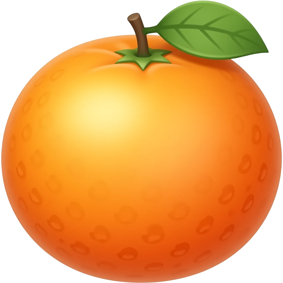 Orange emoji