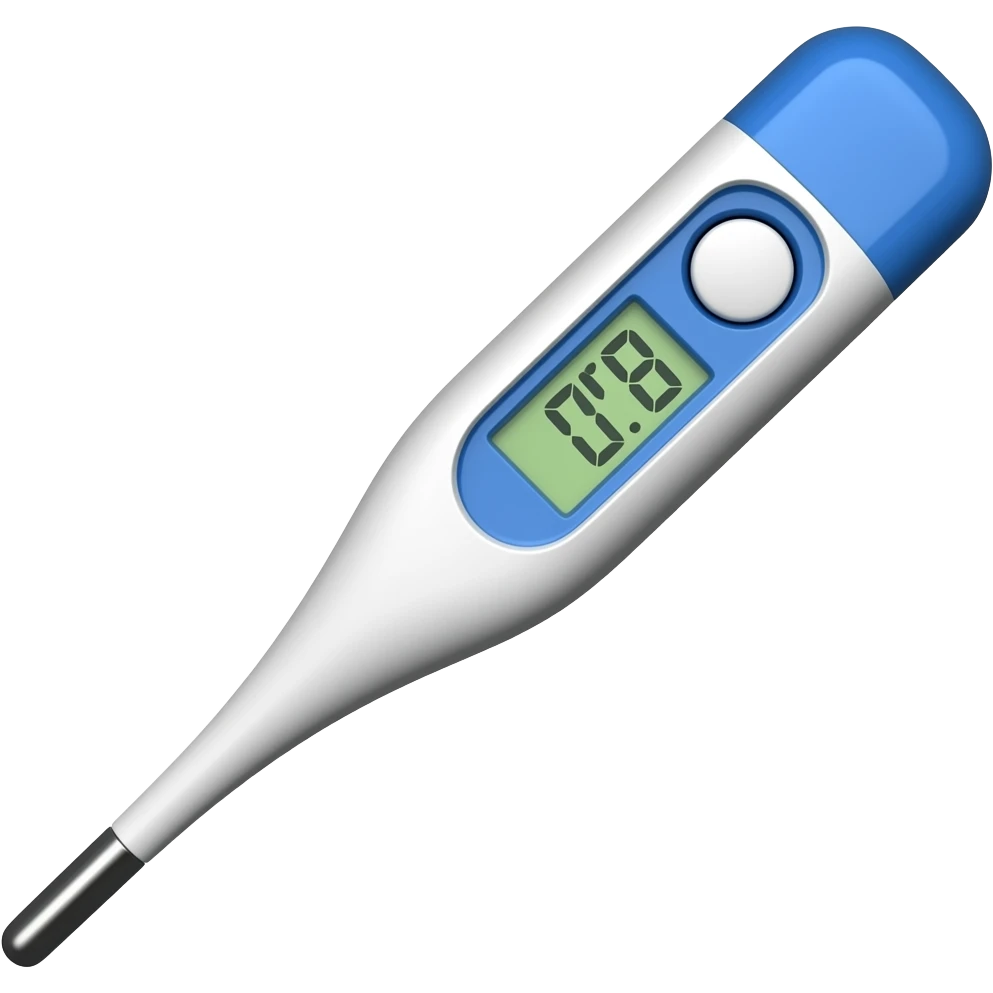 hospital digital thermometer emoji