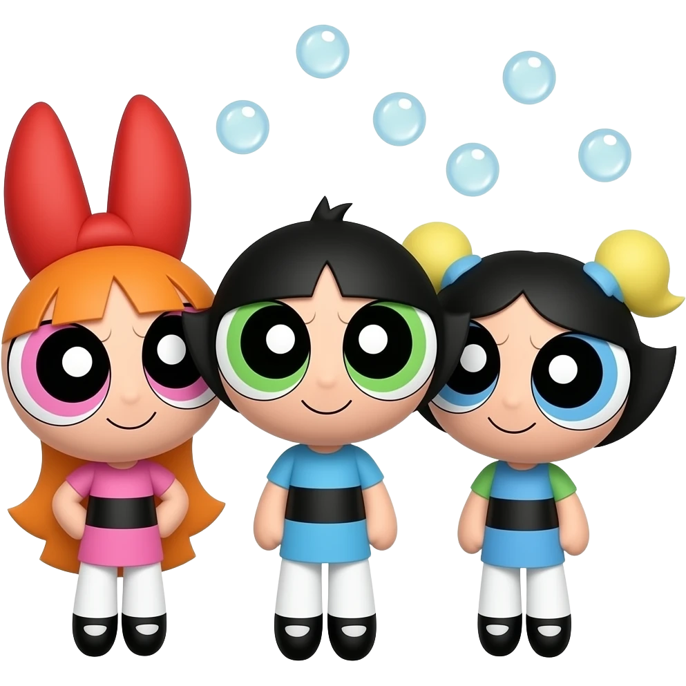 The Powerpuff Girls emoji