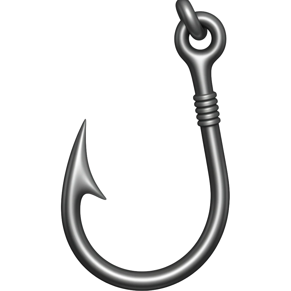 Рыболовный крючок emoji