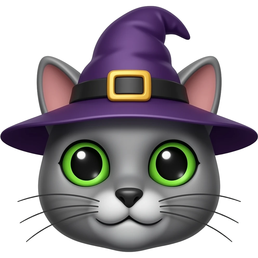 Witch Cat Face emoji