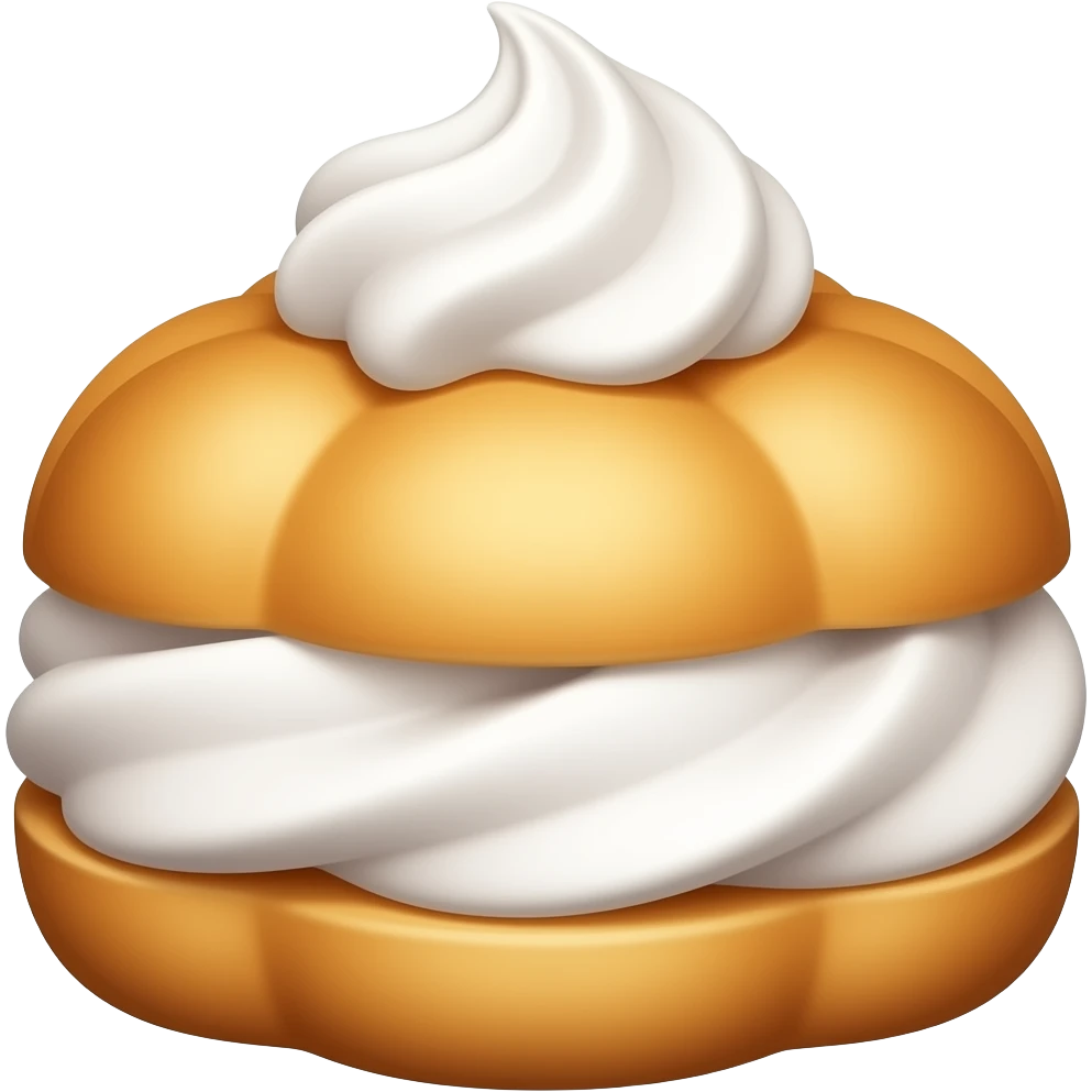 Creampuff emoji