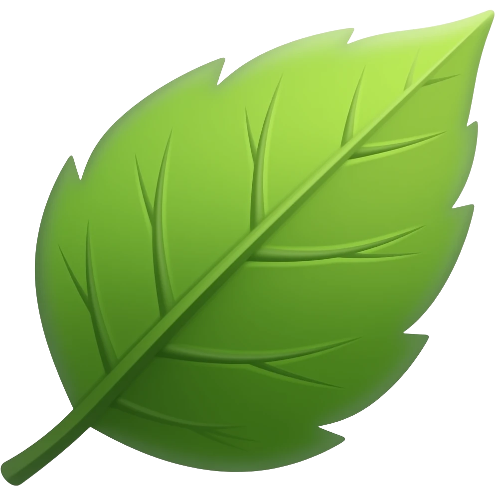 leaves emoji