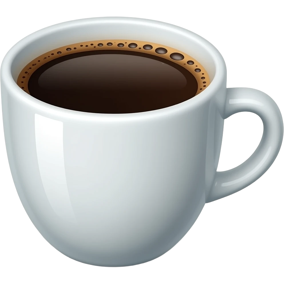 Robusta coffee in cup emoji