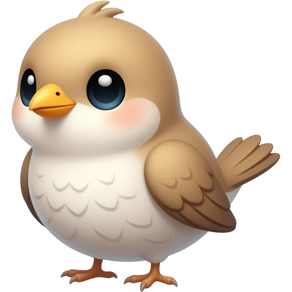 Cute small birds emoji