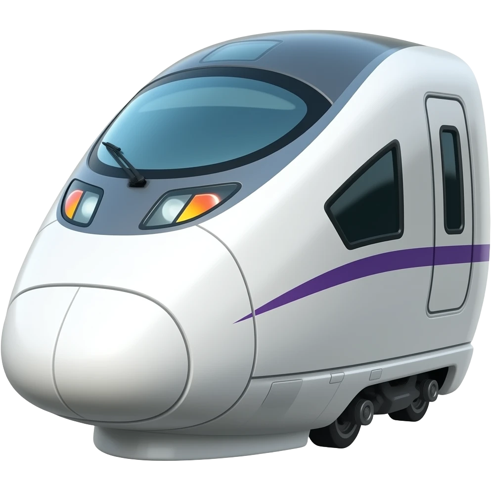trem bala emoji