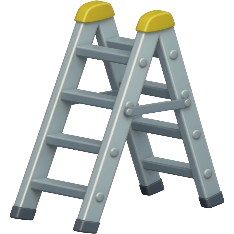 Rolling ladder emoji