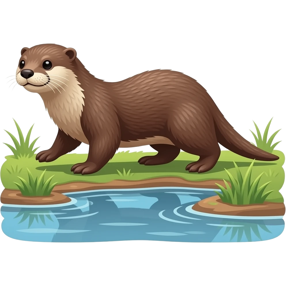 otter moving emoji