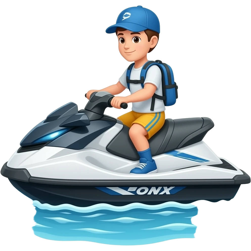 Moto de agua emoji