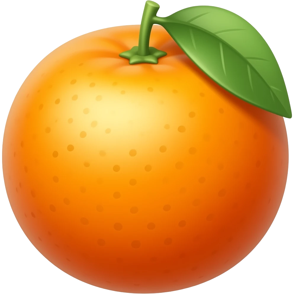 Orange emoji