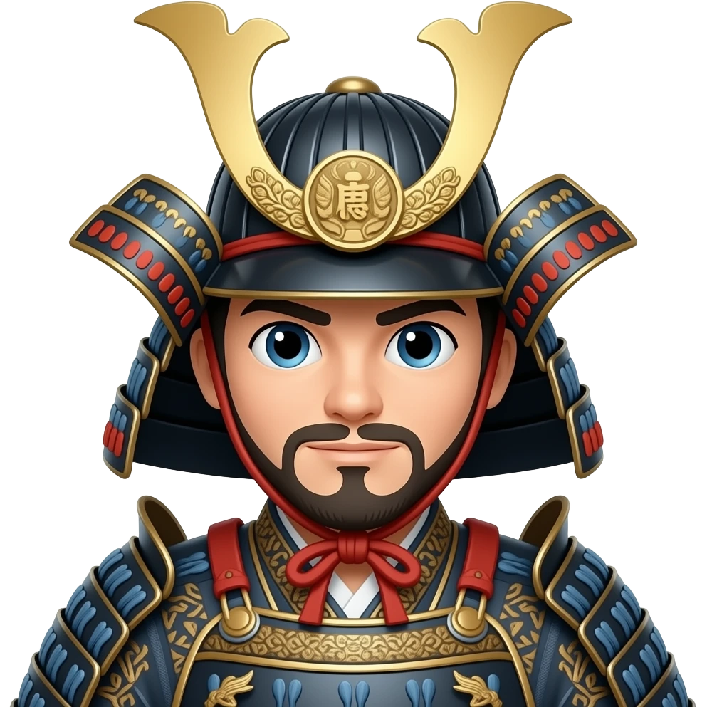 samurai with katana emoji