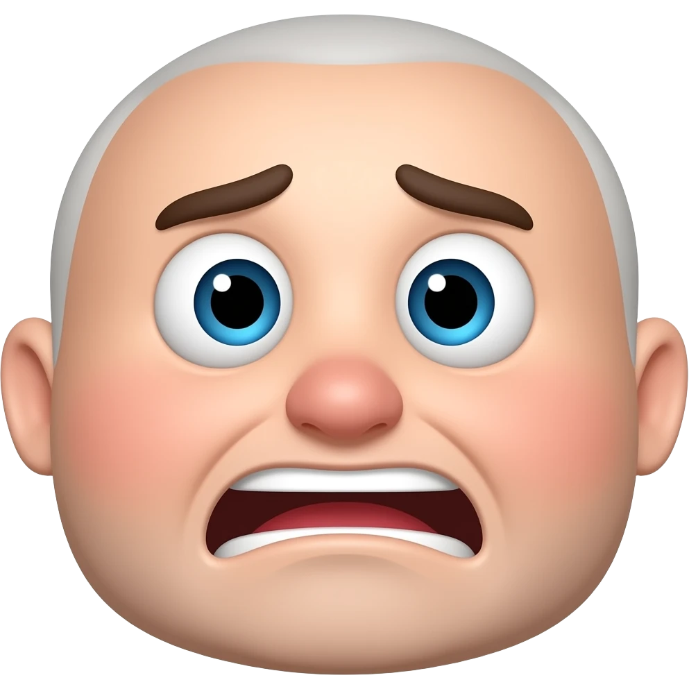 Expanded 😳 emoji