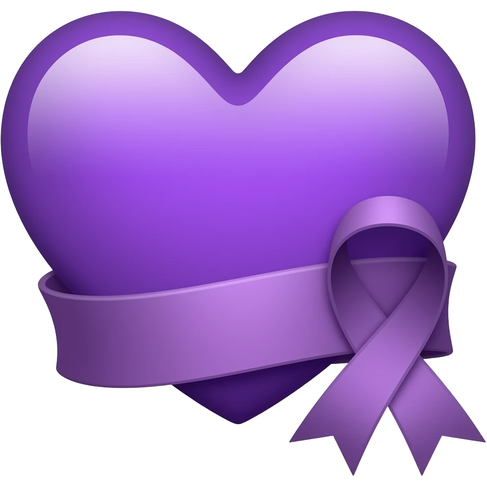 💜🎀 emoji