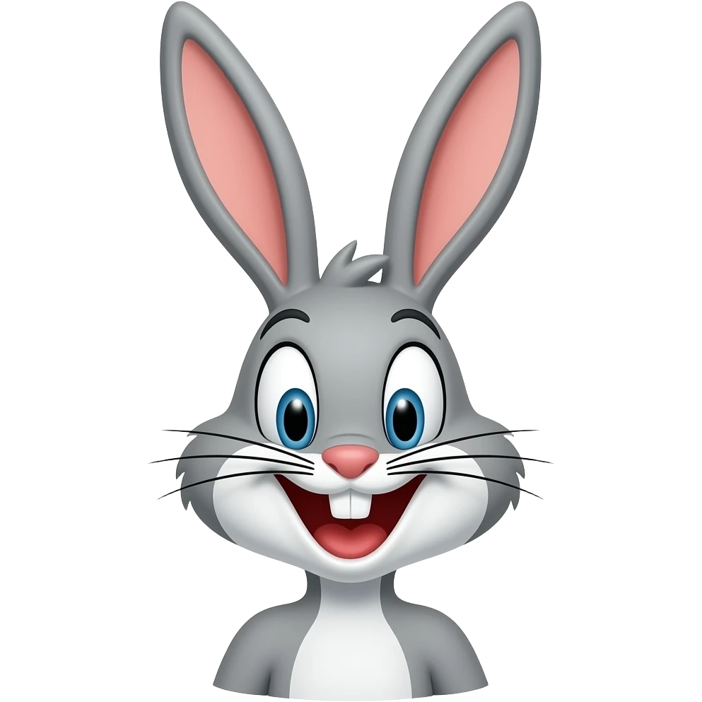 Bugs Bunny from Looney Tunes emoji
