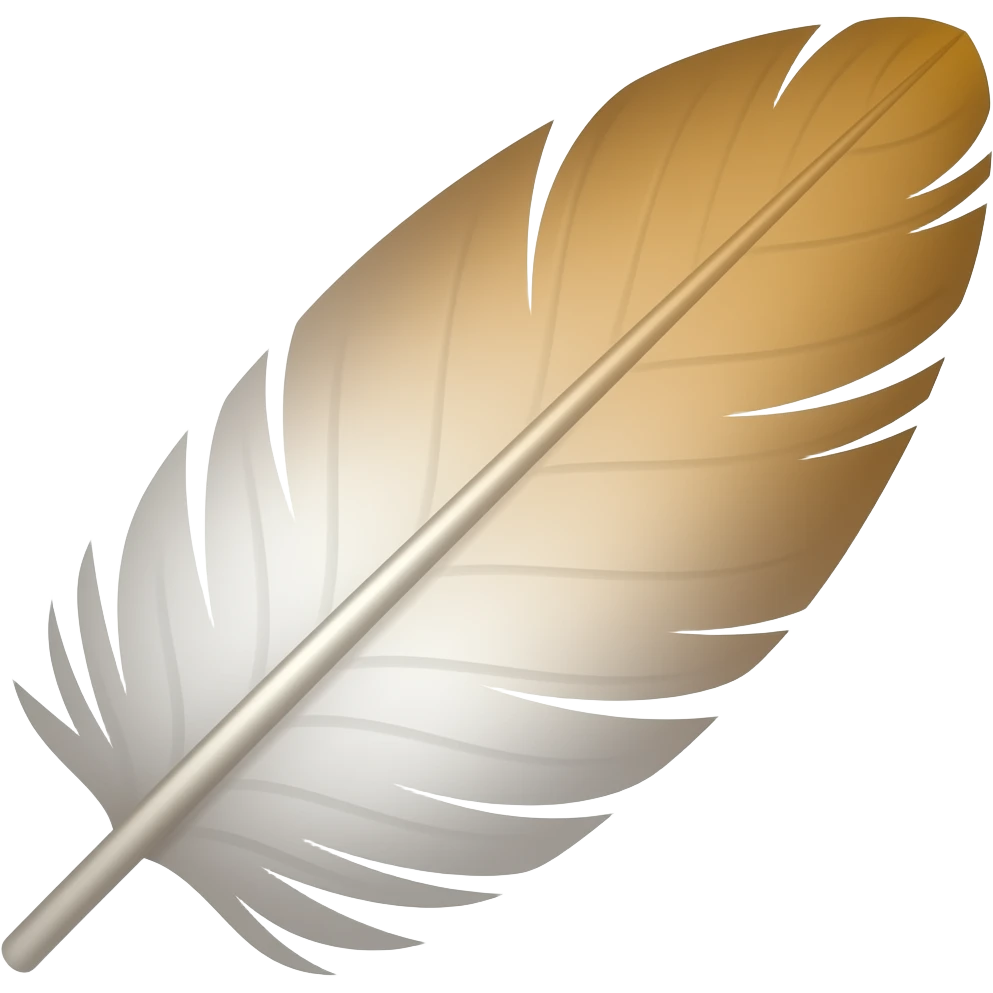 Feather emoji