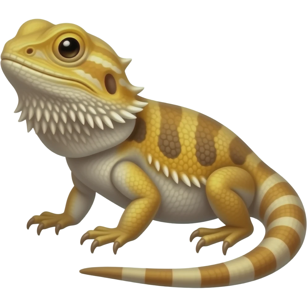 bearded dragon simple emoji