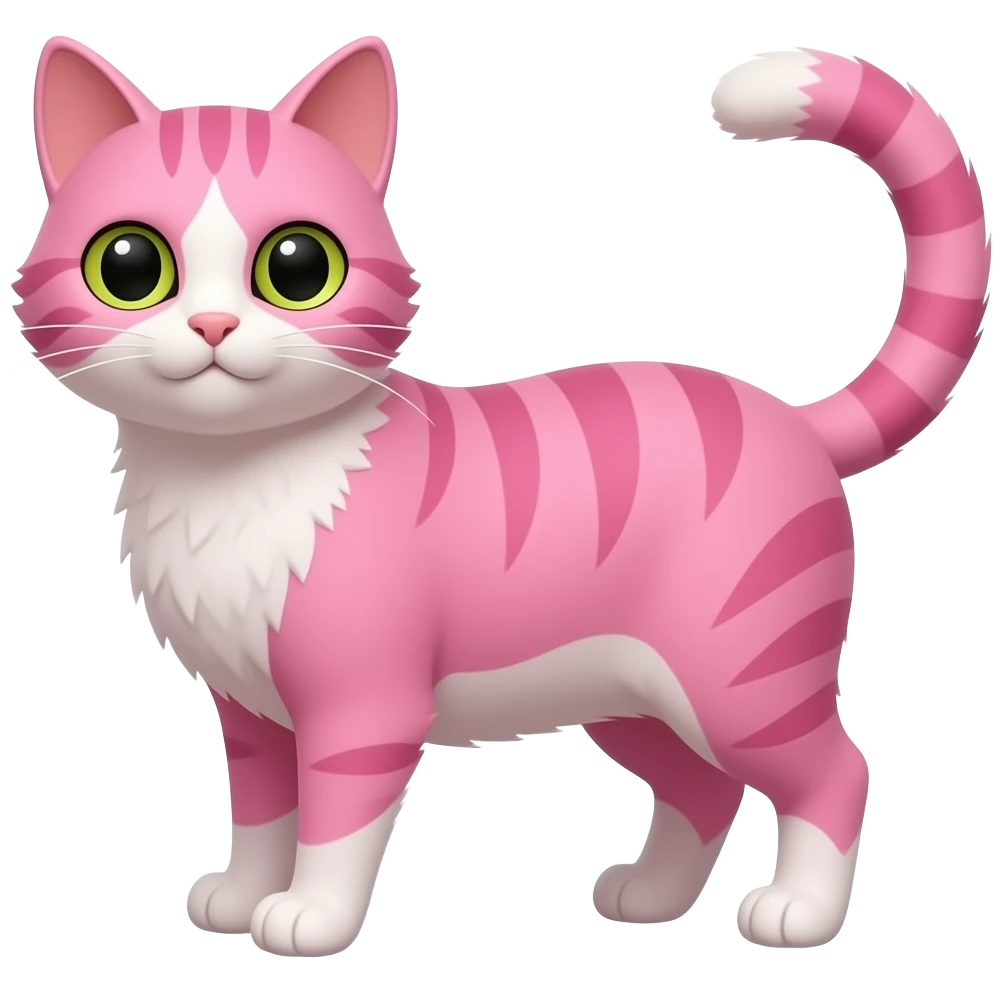 Cat Pink emoji