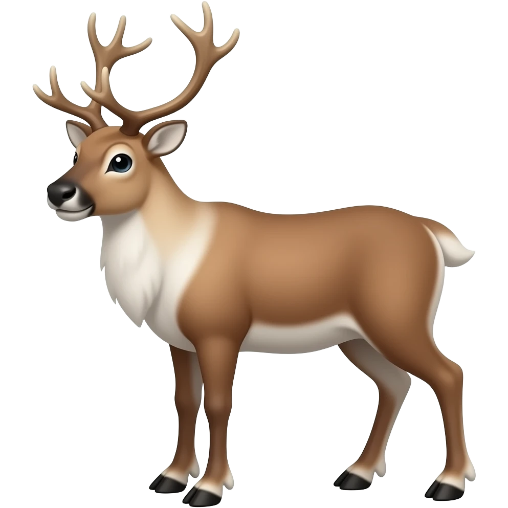 Reindeer emoji