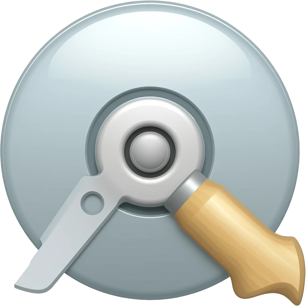 Liberador de espacio en disco( sin ninguna persona) emoji