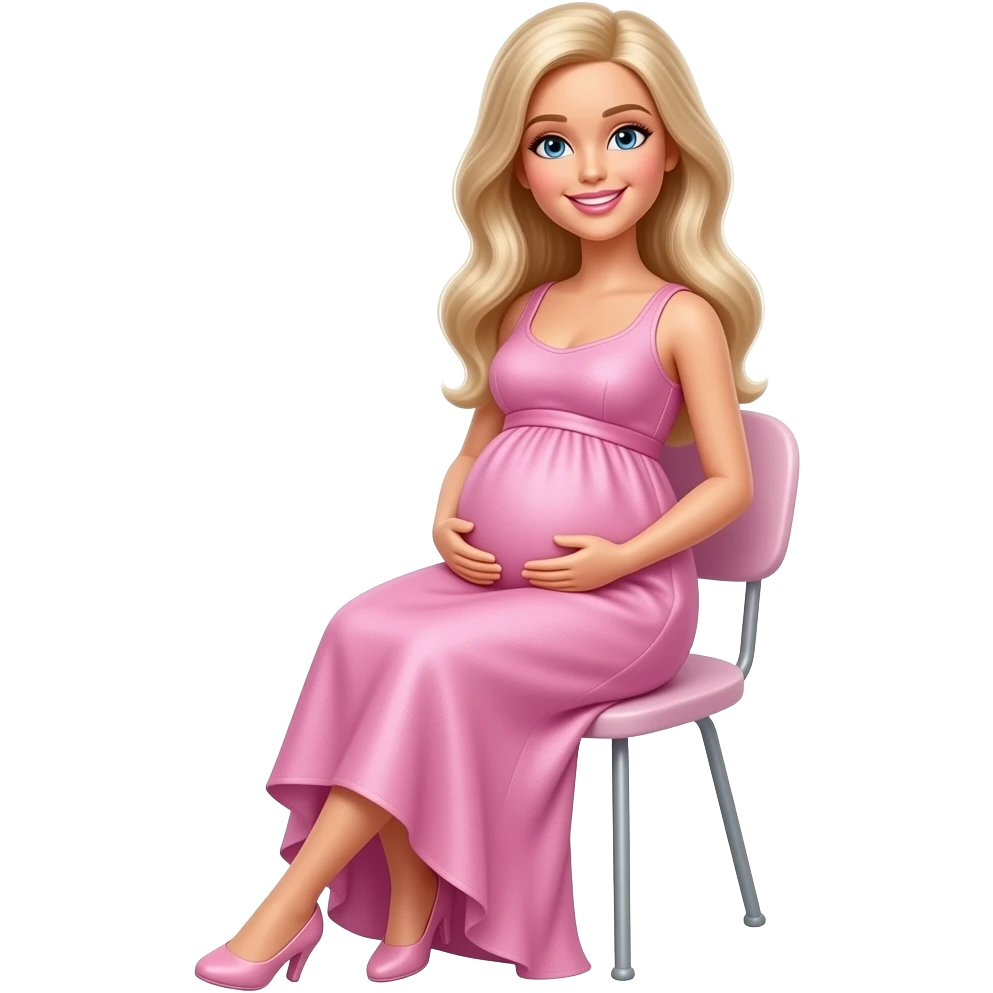 Uma barbie gravida emoji