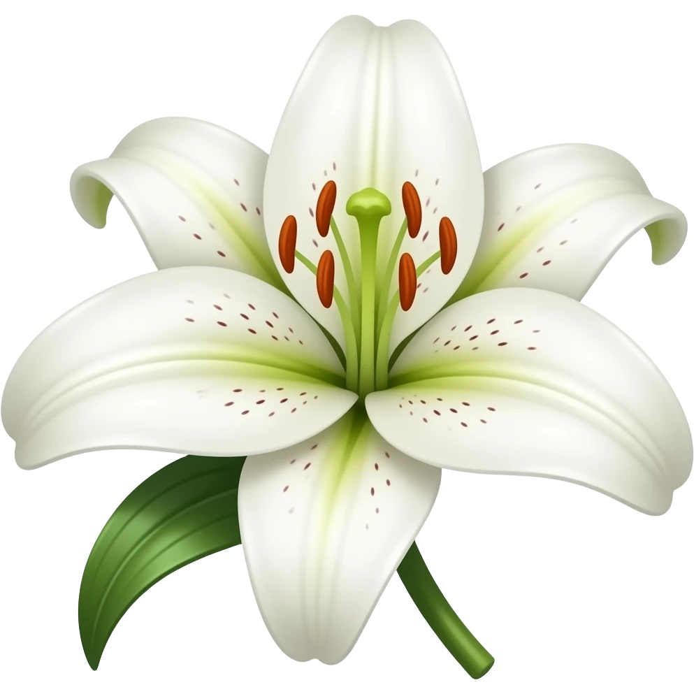 lilies emoji