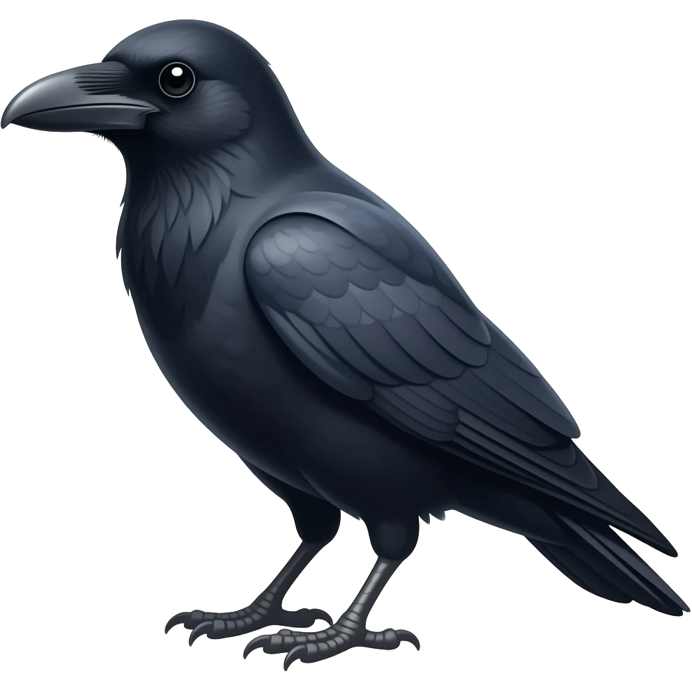 crow emoji