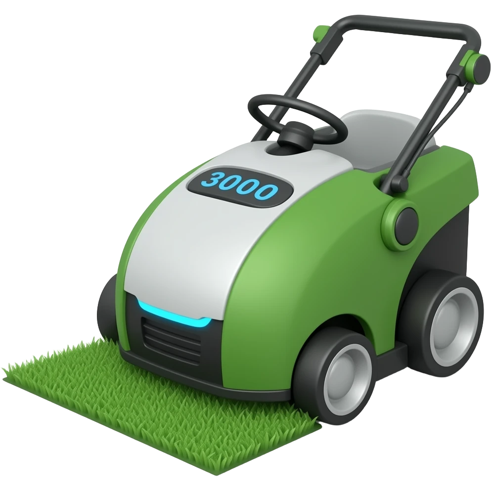 Robot Tondeuse yuka 3000 emoji