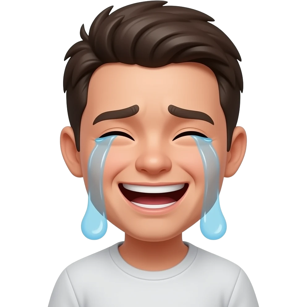 Laugh cry emoji