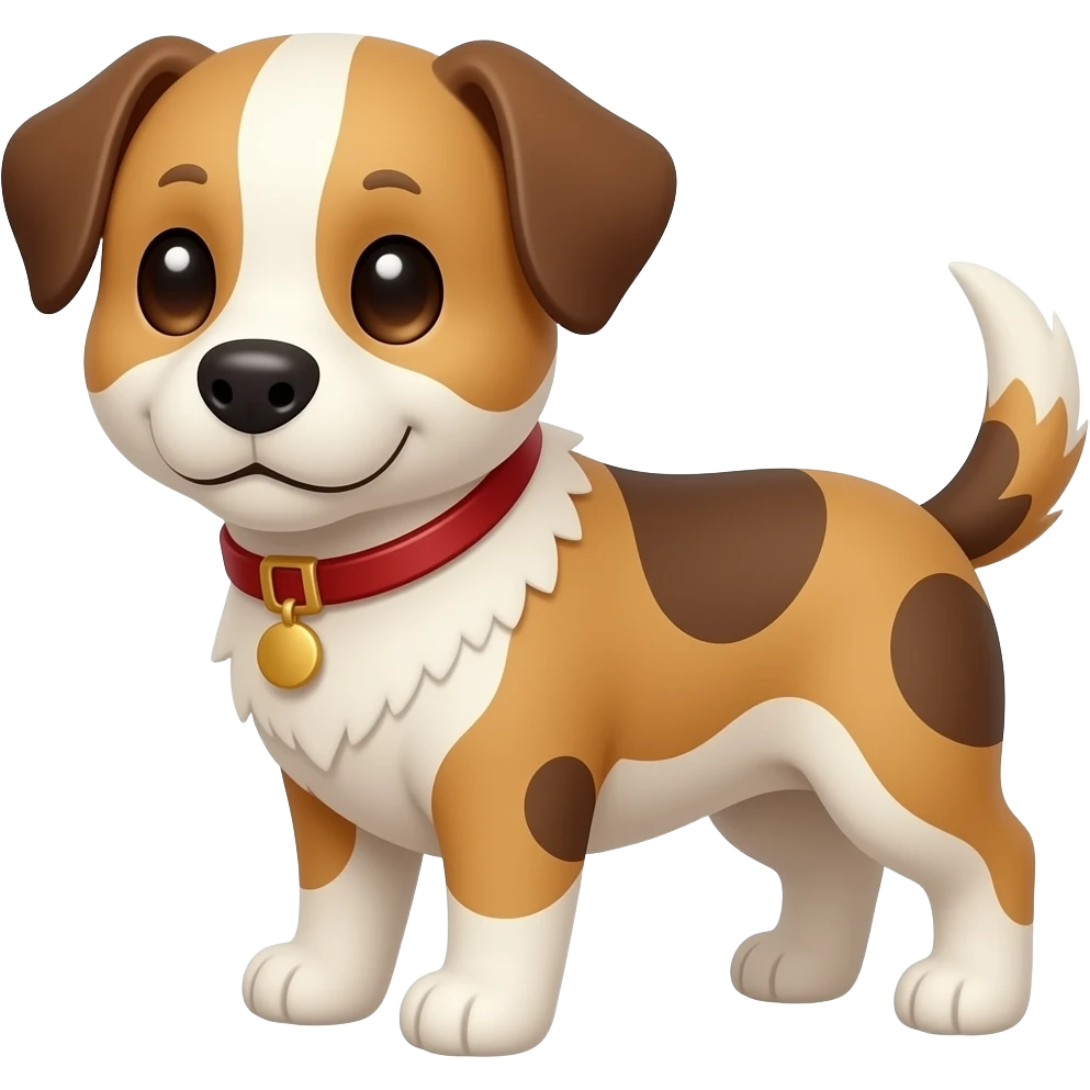 Tatlı köpek emoji