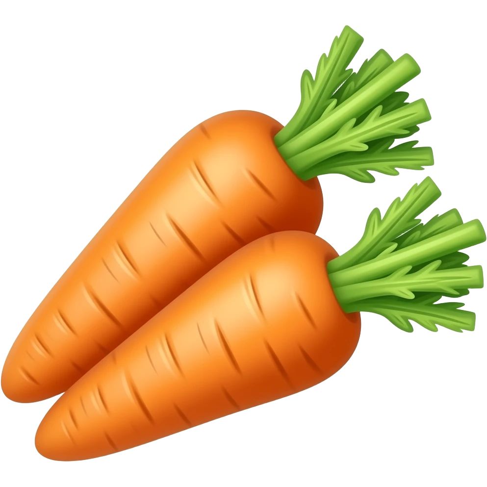 Dos Zanahoria dame otra emoji