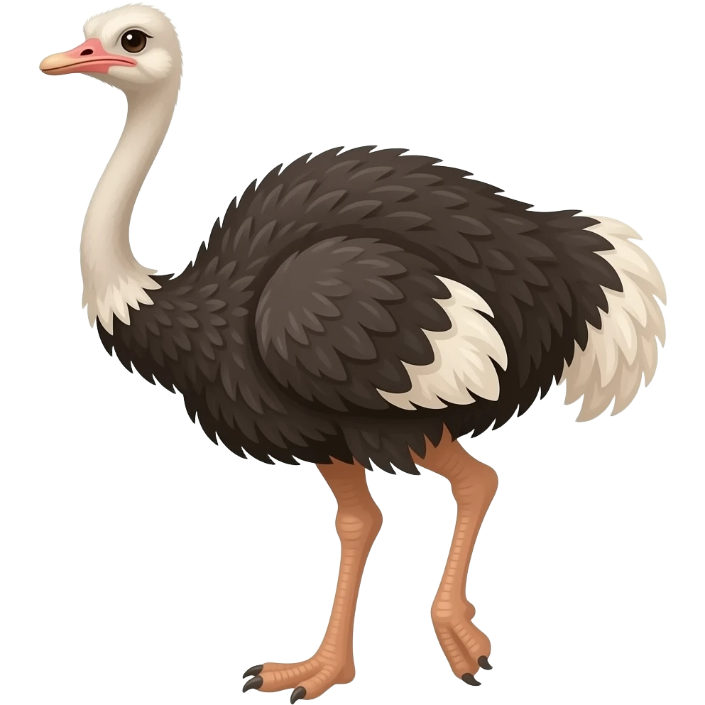 ostrich emoji