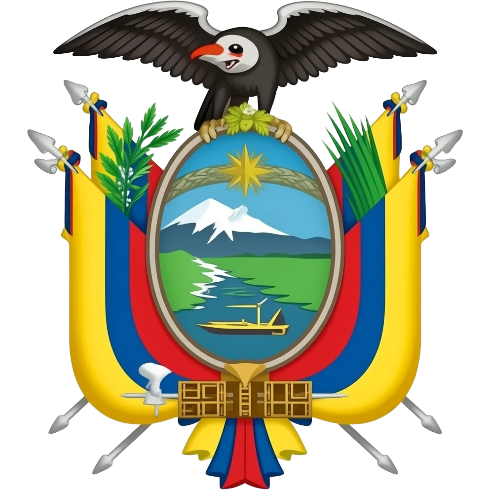 escudo del ecuador emoji