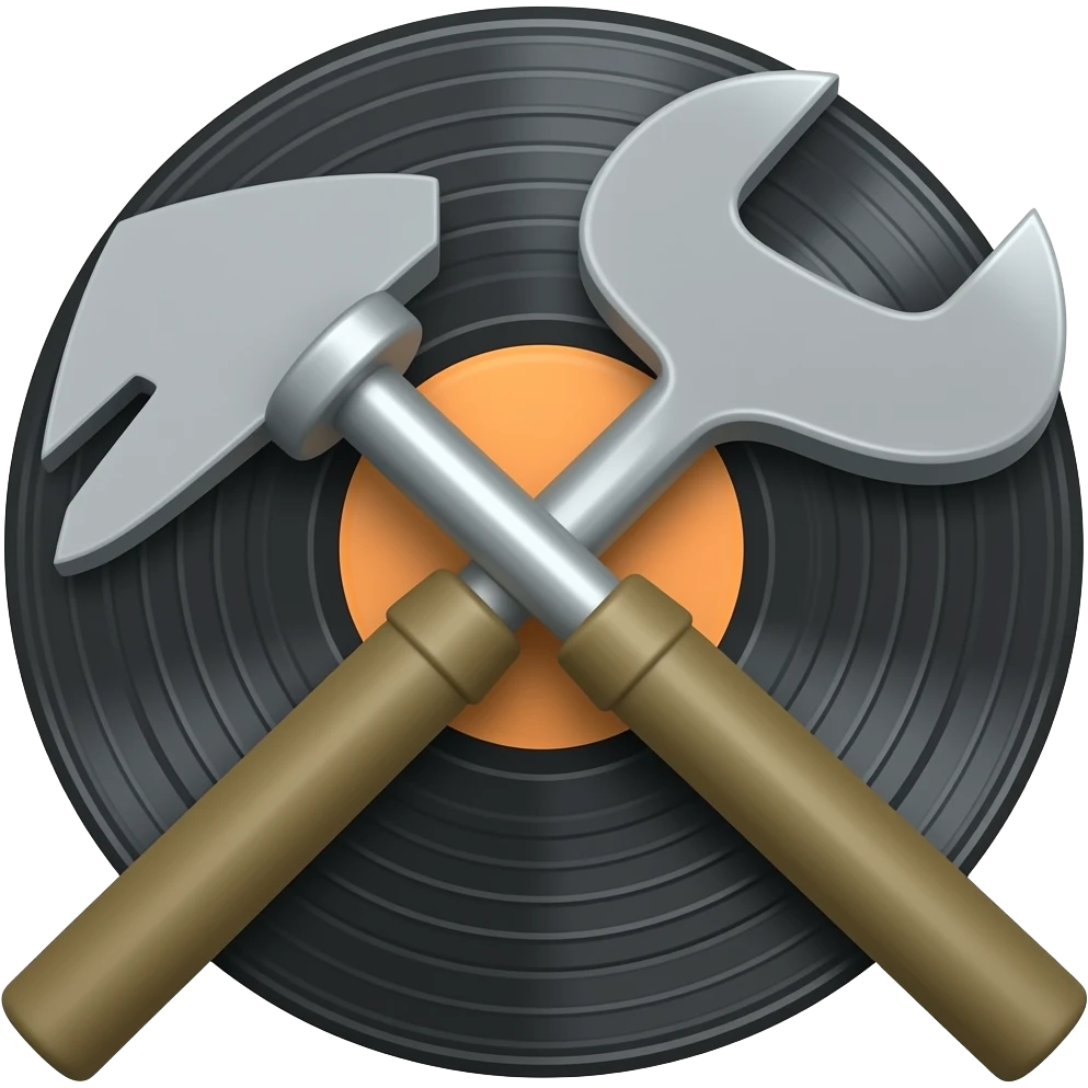 vinyl tools emoji