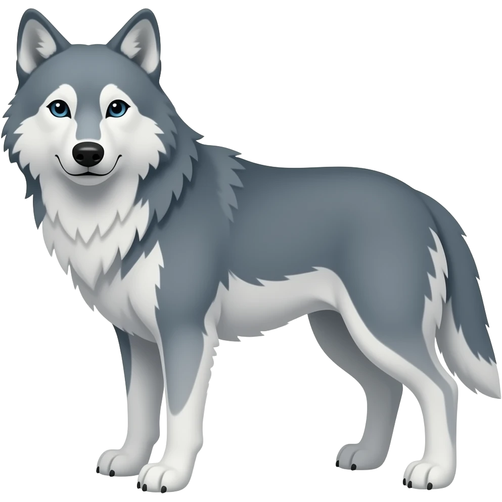 Wolf emoji