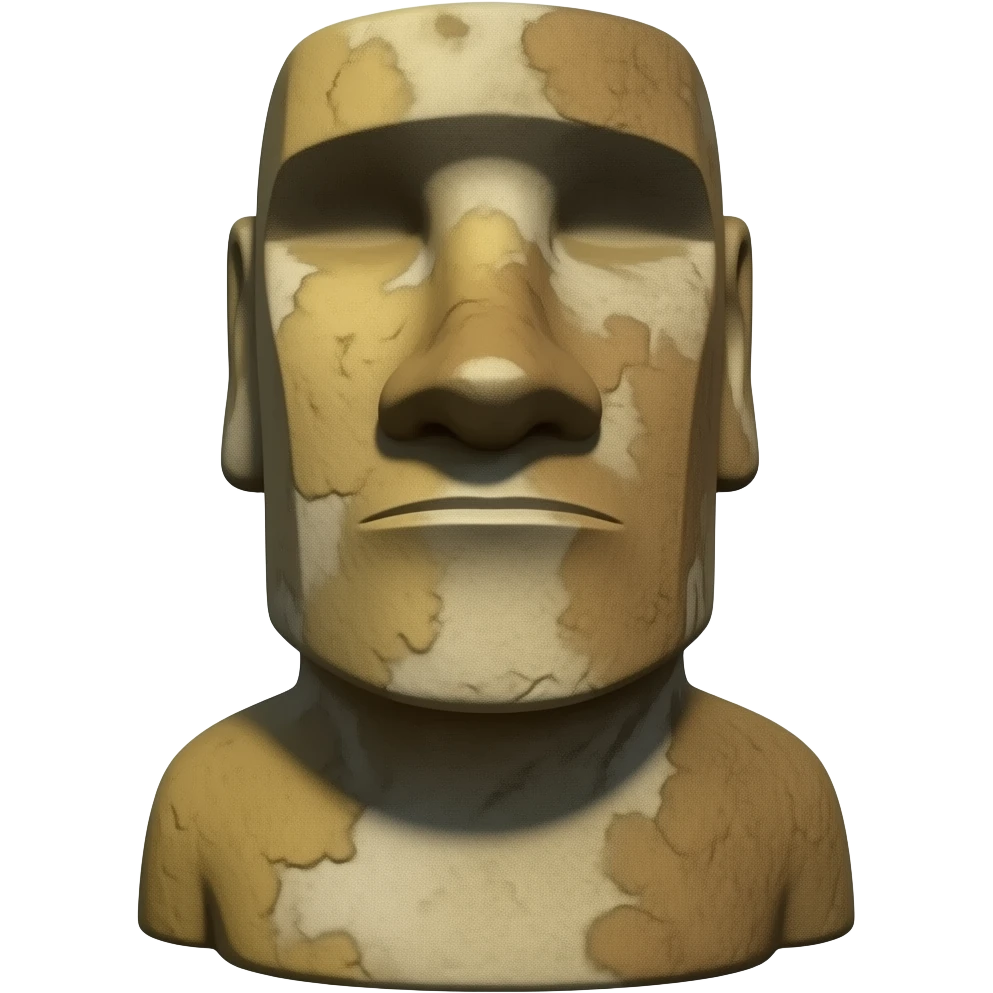 Moai emoji | AI Emoji Generator