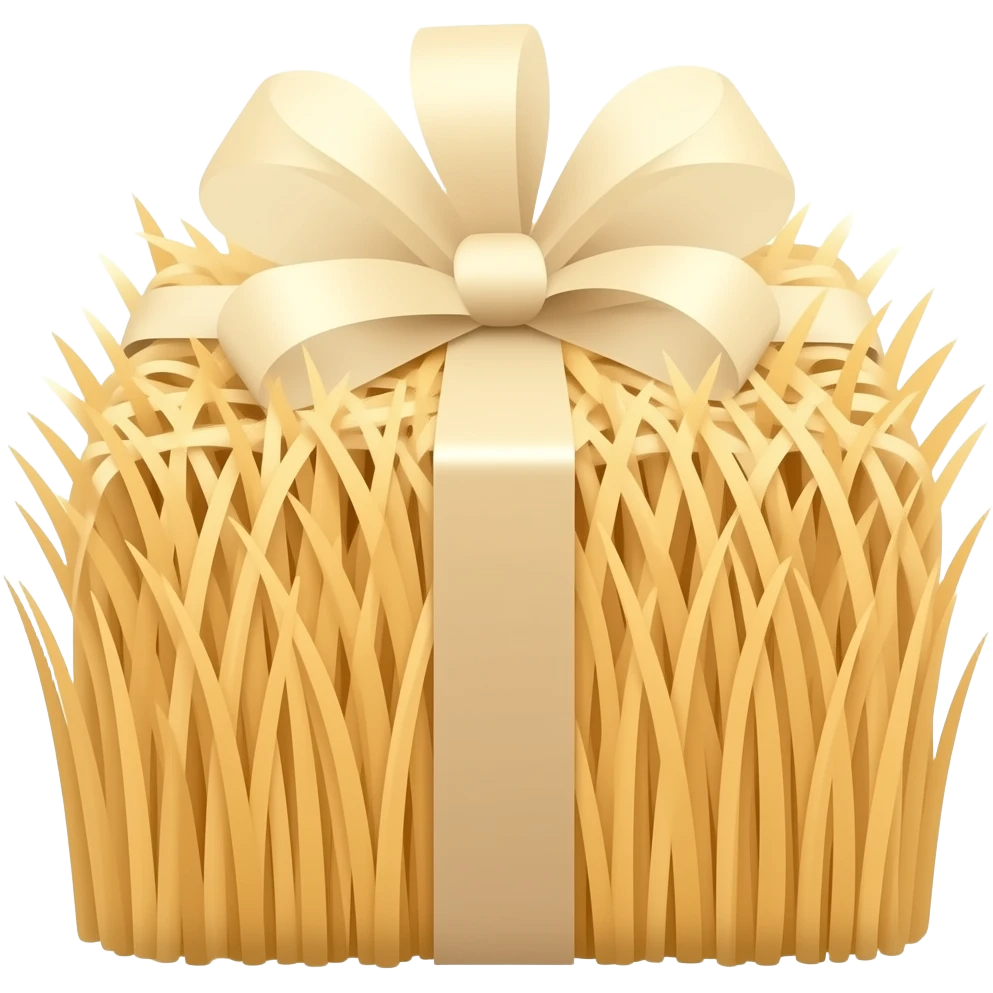 Straw emoji