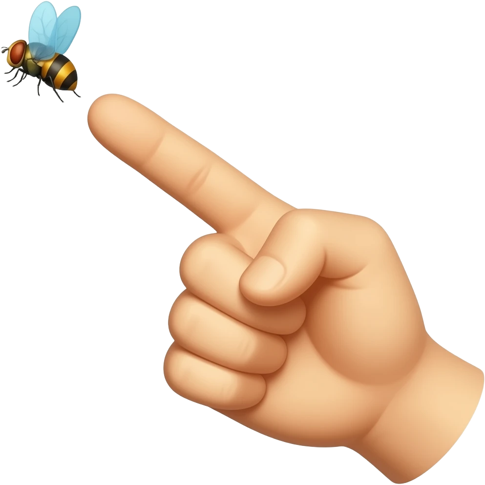 🪰👆 Kill the fly emoji