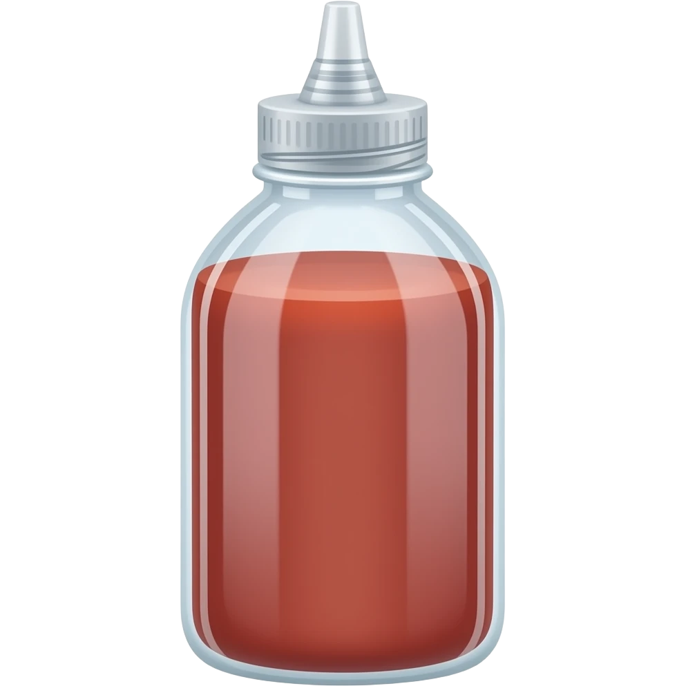 sauce in plastic bottle emoji