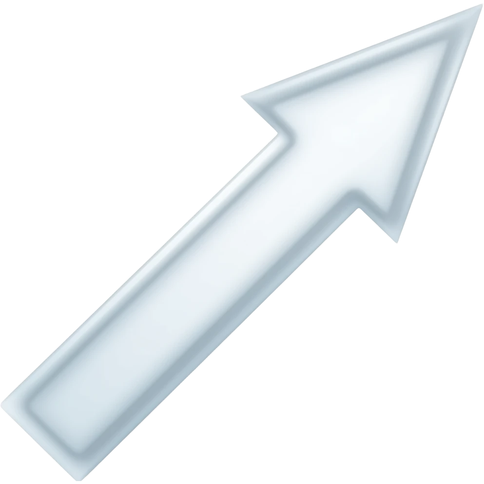 Erstelle ein Bild von einem Strahl der hoch schießt, er ist weiß und leicht transparent emoji