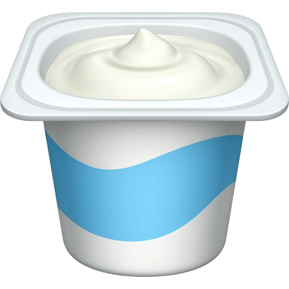 Yoghurt emoji