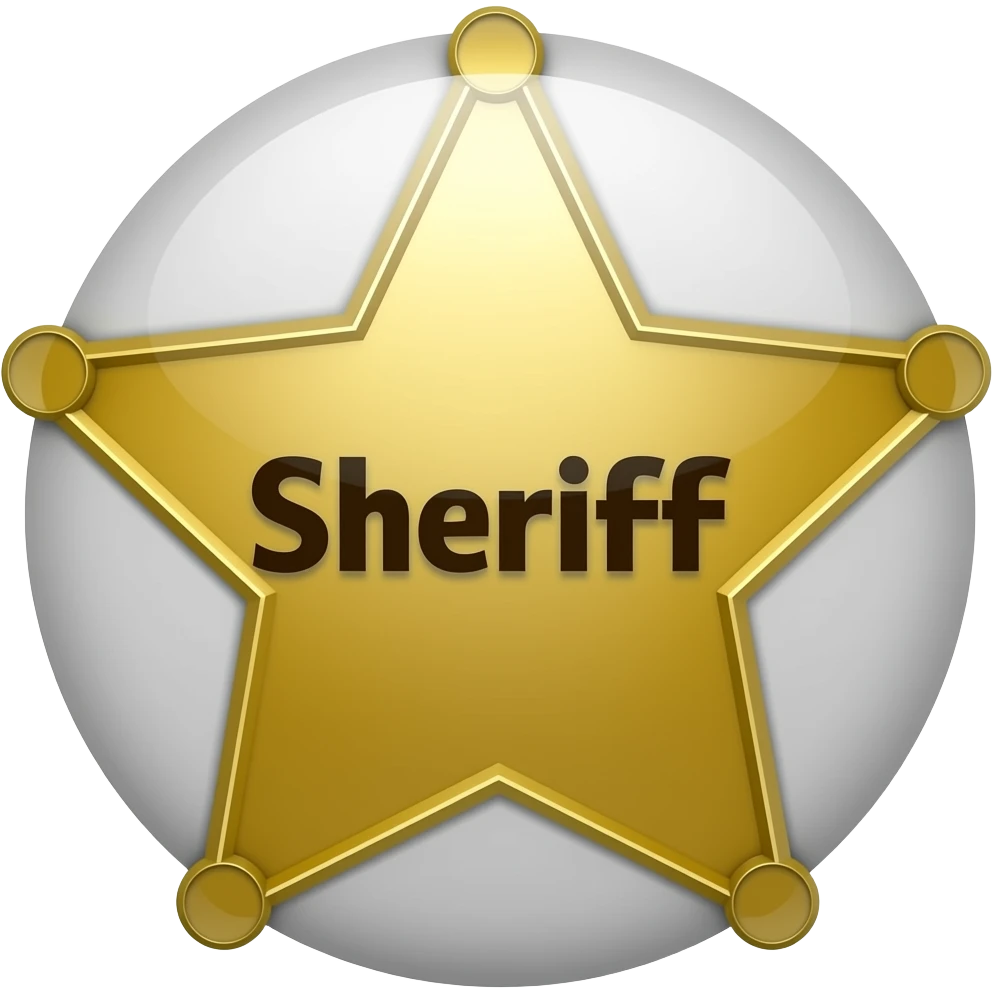 scheriff sign emoji